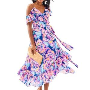 Lilly Pulitzer Marianna Maxi dress Size Large